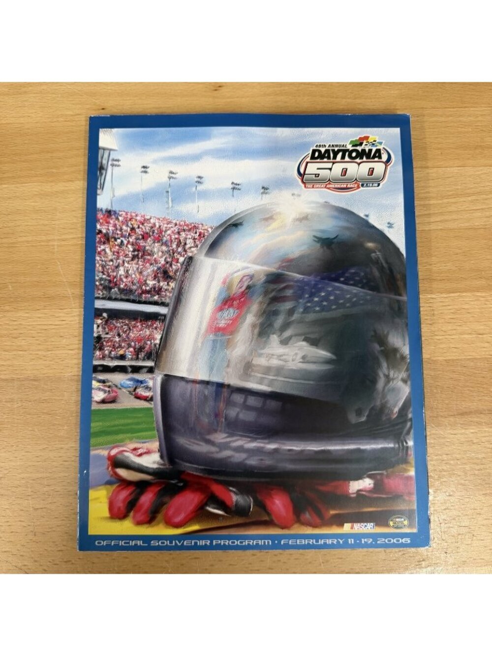 Nascar 48th Annual Daytona 500 Souvenir Program Multi-color Paper